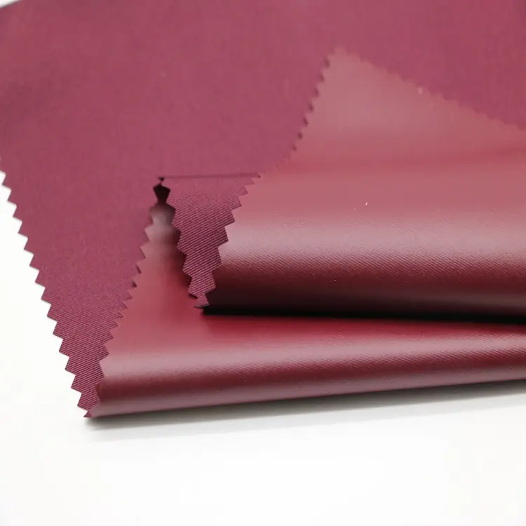 Kualitas Tinggi 100% Polyester 320D Polyester Taslon Kain Oxford PVC Coating untuk Tas Ransel Kain Tenda