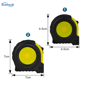 Subbank thăng hoa có thể thu vào chức năng trơn tru đo khoảng cách Băng đo ABS chống rơi văn phòng hộ gia đình Thép Băng đo - Product Image 2