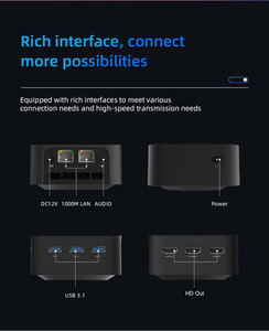 Tascabile N95 doppio Gateway Micro Server Computer 3x HDTV mini pc 16 gb finestre 11 linux Mini PC - Product Image 5
