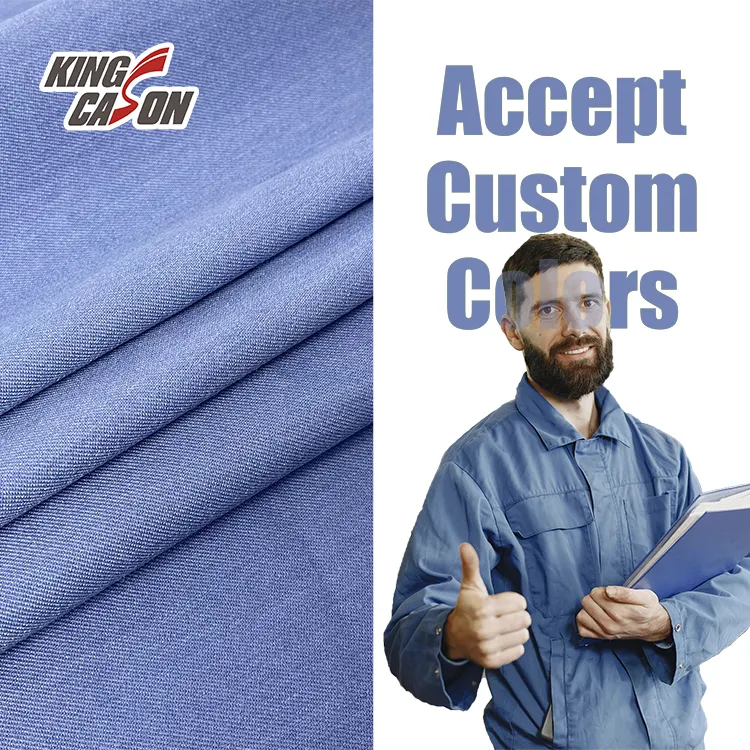 Kingcason 100% malla de plata 1500D papel de aluminio de aramida para tela aluminizada antibacteriano Jersey tela de aramida antirradiación