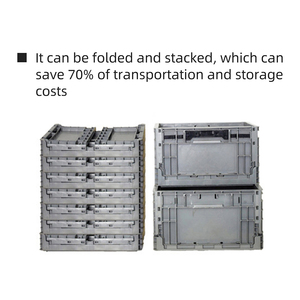 Transport Use Collapsible Design <strong>Euro</strong> Standard Container Plastic Logistics <strong>Box</strong> for Easy Storage - Product Image 3
