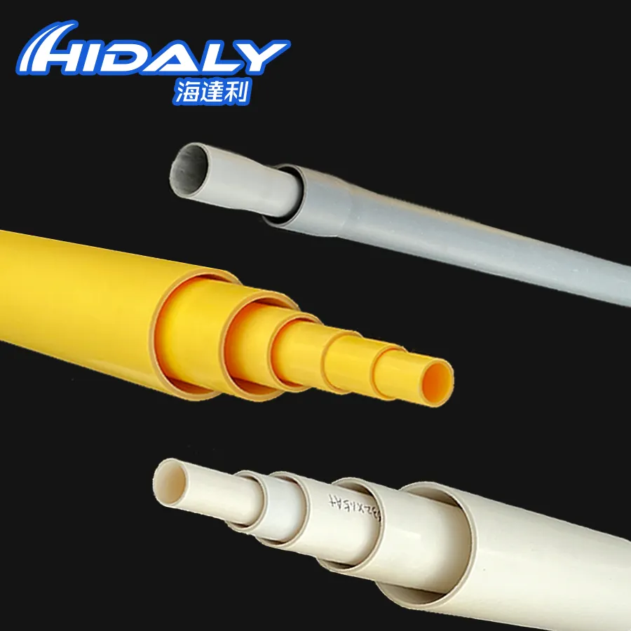 PVC Electrical Conduit 20mm Fireproof Anti-uv Wire Cover Wiring Tube Plastic Electrical Pipe