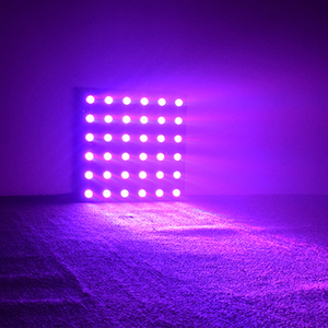 ไฟเวที3W 36ชิ้นลำแสง2in1 LED แผงพิกเซลไฟล้างผนังแบบเมทริกซ์ RGBW พร้อมรีโมทควบคุมระดับ IP65สีทอง - Product Image 6