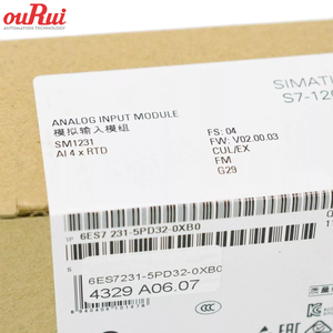 100% Original 6ES7231-5PD32-0XB0 SIMATIC S7-1200 Simulationseingang 6ES7 231-5PD32-0XB0 SM1231 RTD-Signalmodul - Product Image 4