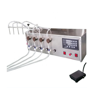 GFK17A/B/C-4Nozzle sıcak satış masaüstü masaüstü dijital kontrol pompası sıvı dolum makinesi - Product Image 1