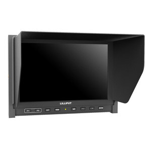 Lilliput 339 HDMI AV Video girişi için 7 inç mikro-film üretimi için dahili pil el sabitleyici HD kamera monitörü - Product Image 1