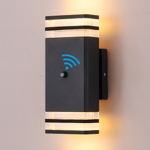Đèn tường Cảm biến chuyển động Tự động cảm ứng bụi đến bình minh 3 chế độ chiếu sáng Đèn treo tường bằng kính chống nước ngoài trời cho ngoại thất - Product Image 1