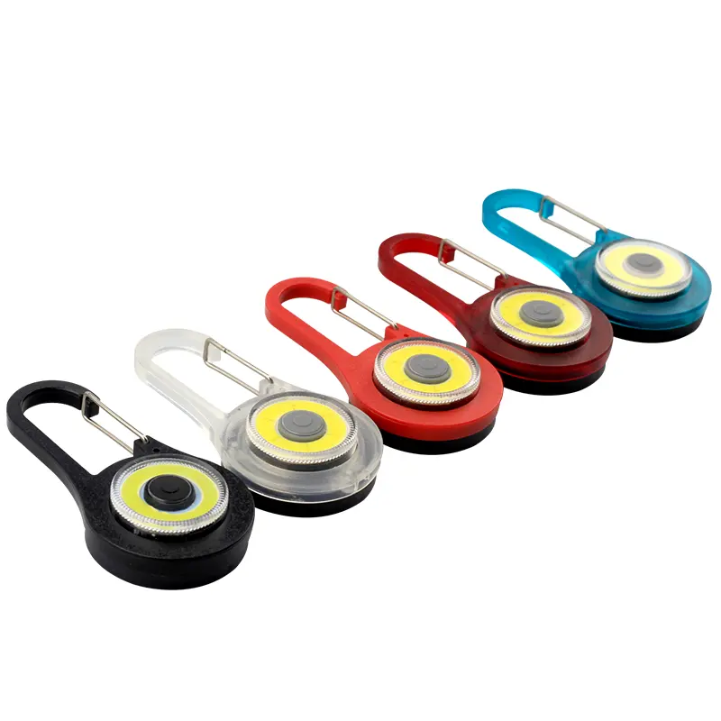 Mini lampe de camping personnalisée Source de lumière de secours pour l'aventure en plein air Veilleuse COB Carry