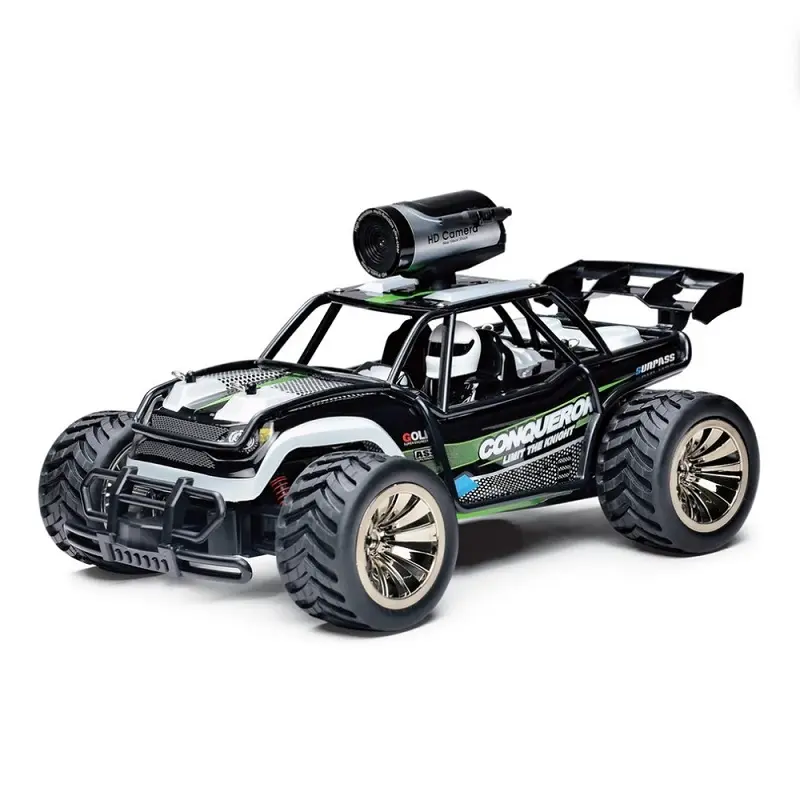 Buggy todoterreno teledirigido con cámara, nuevo coche de carreras con Wifi, Fpv, escala 1:16, 2,4g, alta velocidad, Bg1516, 720p