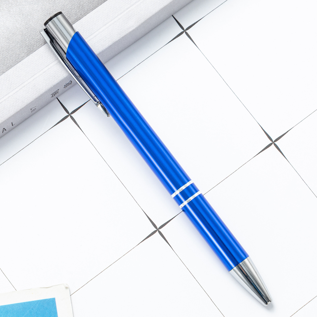 Transparent dark blue