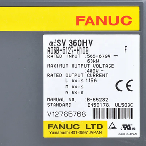 Fanuc ha usato l'azionamento del <span class=keywords><strong>Servo</strong></span> amplificatore per A06B-6127-H109 del <span class=keywords><strong>controller</strong></span> <span class=keywords><strong>CNC</strong></span>