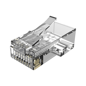 Connettori RJ45 8 p8c UTP spina di rete per CAT6 Standard cavo testa di cristallo solido - Product Image 5