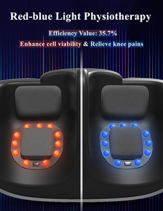 Nowcozy घुटने मालिश के साथ गर्मी और उच्च आवृत्ति कंपन डबल घुटने भौतिक चिकित्सा घुटने मालिश मशीन - Product Image 6