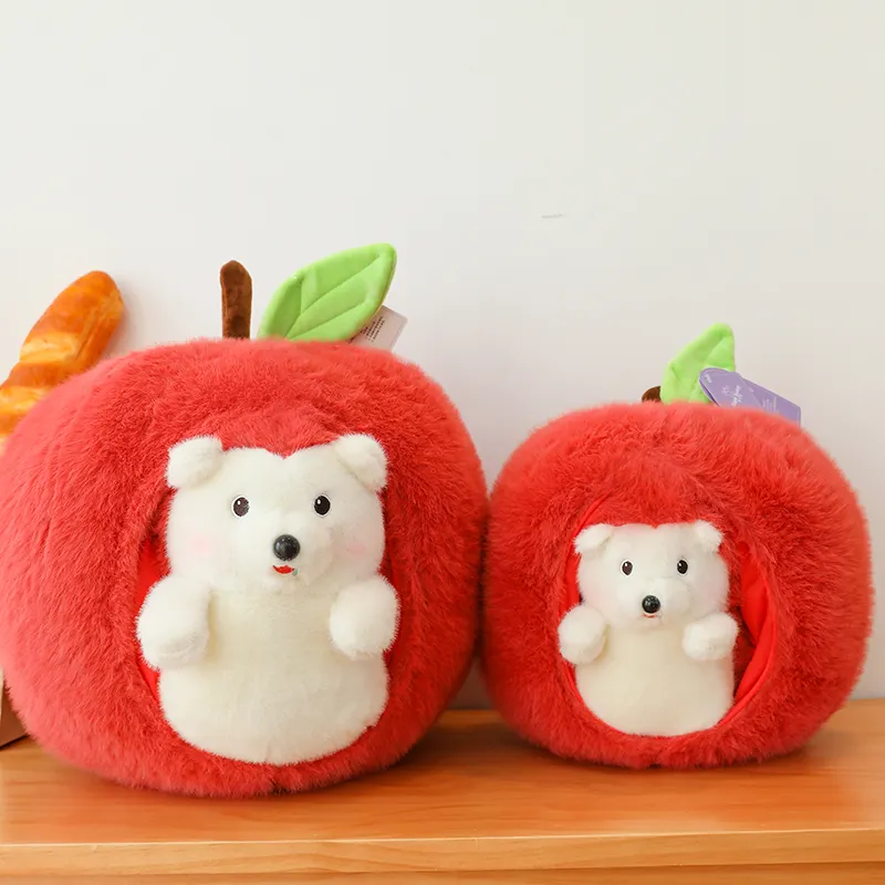 Cpc Yanxiannv Tiktok Venda quente de brinquedos de pelúcia para animais de pelúcia Apple Ouriço de floresta brinquedos macios de pelúcia Ouriço