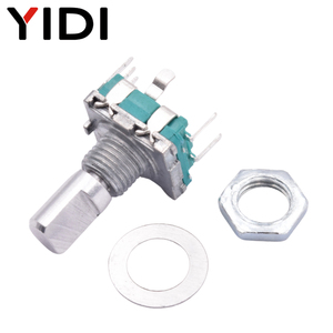 YIDI 360ロータリーエンコーダーノブボタンスイッチ20位置増分EC11 Arduinoデジタルポテンショメータ15/20mmプラムハーフシャフト - Product Image 5