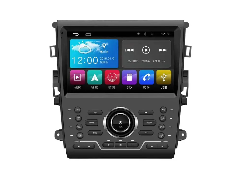 9" Quad Core Full Touch Screen Android 8.1 Car Radio Double Din 16GB with CE For Ford Explorer 2014