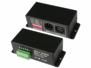 1CH 3CH 6CH 24CH DMX LED DC6-24V denetleyici dekoder, led dekoder DMX 512 - Product Image 3
