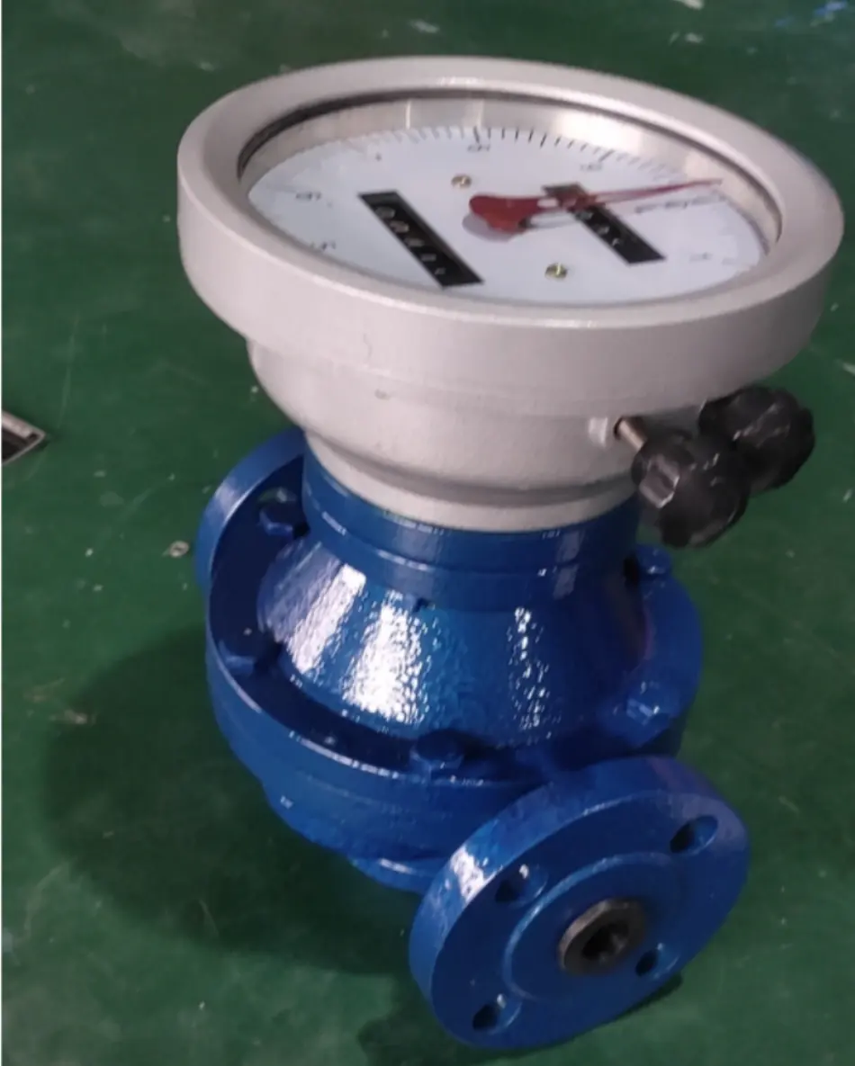 Medidor de flujo de aceite, medidor de flujo de pintura ovalado rs485, medidor de flujo mecánico de combustible pesado