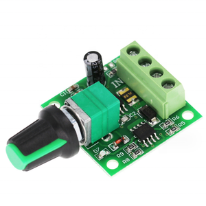 1803BK PWM DC controlador de velocidad del motor 1,8 V 3V 5V 6V 12V 2A Función de interruptor de control de velocidad - Product Image 1