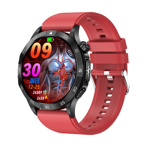Gt381 Waterdicht Touchscreen Smartwatch Ecg Ppg Antwoordoproep Hartslag Bloeddruk Monitoring Slaap Tracker Bericht Herinnering - Product Image 3