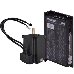 Motore passo-passo lune a kit CNC NEMA23 motore ad anello chiuso ibrido nema 24 driver passo-passo CANopen con encoder SSDC06-C - Product Image 1