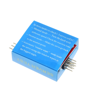 Multi-Servo Tester Gear Test 3CH ECS Konsistenz Drehzahl regler Leistungs kanal CCPM Meter 4.2-6V mit Anzeige