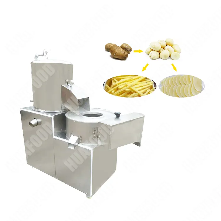 Profesyonel patates cipsi dilimleme/sebze meyve havuç patates doğrayıcı/patates kesme makinesi satışa