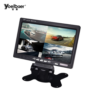 4CH <strong>Video</strong> <strong>Input</strong> Quad Same Screen <strong>Display</strong> Reverse 7 Inch Vehicle Car TFT <strong>LCD</strong> Monitor <strong>for</strong> Trucks - Product Image 3