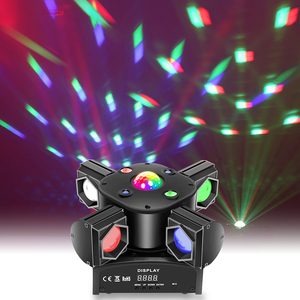 VALAVA 4 Arm Bee Moving Head Beam <strong>Light</strong> Laser Strobe Dmx Stage <strong>Light</strong> Full Color for Disco Party Bar Dj <strong>Light</strong> Ktv Club - Product Image 2