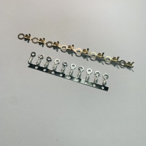 O形圆形黄铜压接端子接地环连接，具有可选尺寸冲压设计 - Product Image 4