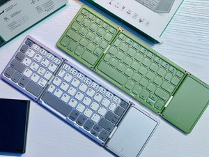 批发最佳迷你便携式可折叠键盘三模触摸板USB接口新条件电脑笔记本电脑编号 - Product Image 3