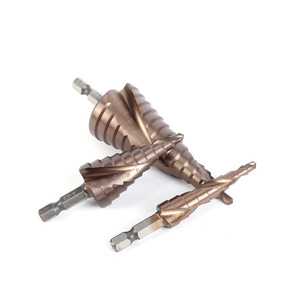 Uso conveniente Fácil Chip Remoção Metal Hole Opener Hexagonal Shank espiral pagode Brocas