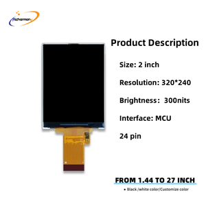 2 pollici di piccole dimensioni TFT modulo schermo LCD con 320x240 IPS risoluzione del Display MCU MIPI interfaccia ILI9342C Driver IC - Product Image 2