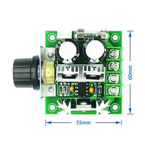10A 12V-40V DC regolatore di velocità del motore 12V 24V PWM regolatore di velocità variabile regolatore CCMHCN con manopola di controllo della velocità - Product Image 2
