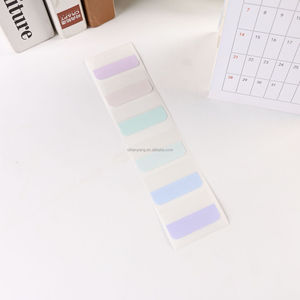 A5 20 Holes Page Markers Sticky <strong>Index</strong> Flag Tabs B5 26 Holes Colored PET Paper <strong>Index</strong> Sticker <strong>Notes</strong> for Spiral <strong>Notebook</strong> Bookmarks - Product Image 5