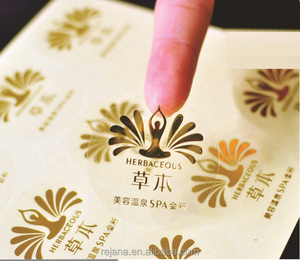 定制防水标签自粘vynle聚乙烯聚氯乙烯贴纸卷或纸上制作 - Product Image 4