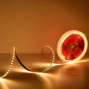 Çift renk CCT koşu su sıcak soğuk beyaz dijital Led şerit akan CW WW çift renk 24V 2835 LED şerit işıklar - Product Image 6
