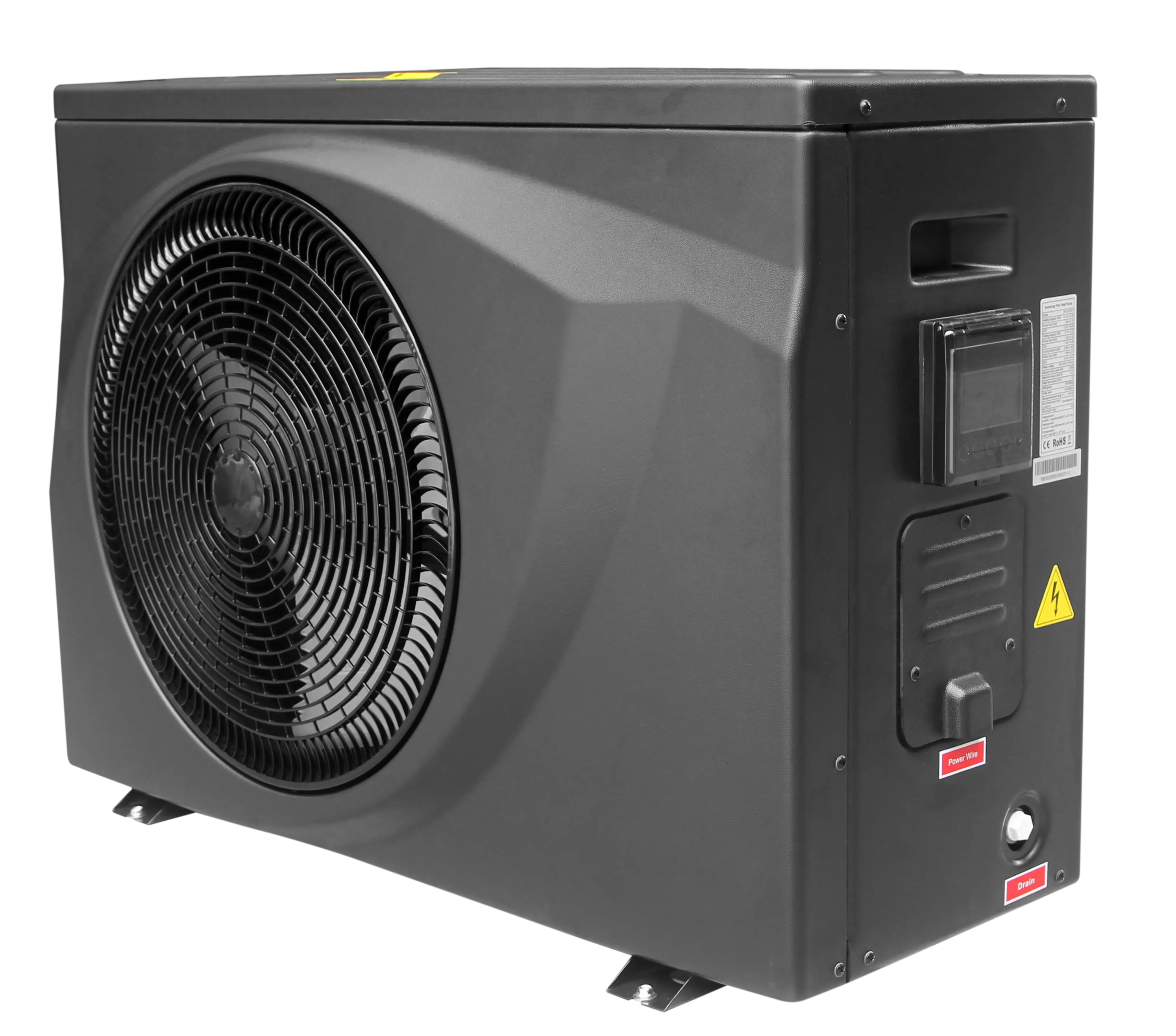 SolarEast OEM Inver-Spark: Full-Inverter, riscaldamento e raffreddamento, involucro in ABS, R32, COP fino a 16 scaldacqua a pompa di calore per piscina