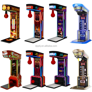 ゲームセンターボクシングアーケードストリートアミューズメントコイン操作ゲームエレクトロニックスポーツ究極の大きなパンチングバッグ自動販売機価格 - Product Image 3