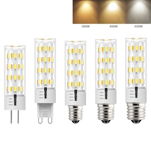AC110 220V 3000K-4000K-6500K <strong>G9</strong> <strong>LED</strong> Corn Bulb with Three-color Switch - Product Image 1