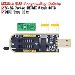 CH341 una serie 24 25 EEPROM Flash BIOS modulo programmatore USB per EEPROM 93CXX / 25CXX / 24CXX - Product Image 3
