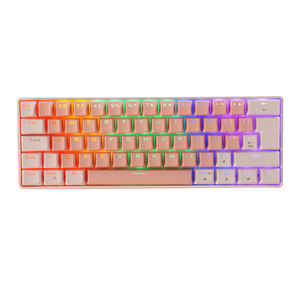 Computer di tipo C Mini tastiera meccanica da gioco cablata a 62 tasti 60% - Product Image 3