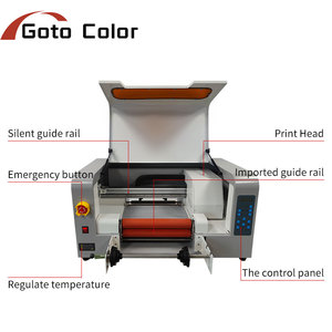 Factory High Quality 30cm A3 Roll to Roll UV Dtf Printer Cold Transfer Film Sticker Label Printing <strong>Plotter</strong> with Laminator - Product Image 3
