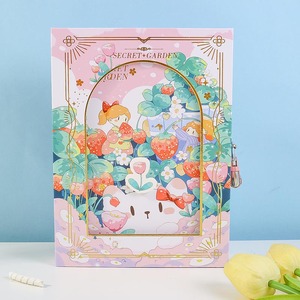 Văn Phòng Phẩm Hoa Bí Mật Vườn Tinh Tế Sinh Viên Nhật Ký Tạp Chí Quà Tặng Máy Tính Xách Tay Với Khóa Cho Cô Gái - Product Image 4