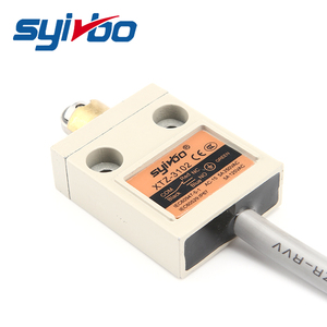 D4C-1202 Compact Enclosed Roller Plunger <strong>Limit</strong> Switch 5A 250VAC Water Proof IP67 Micro Switch with 3m Cable <strong>Length</strong>