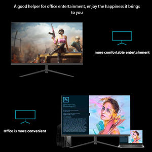 Valore alto 24 pollici QHD Gaming Monitor 1920*1080 PC Display LCD 5ms tempo di risposta 75Hz frequenza di aggiornamento per Computer Desktop - Product Image 3