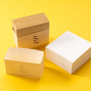 Notas adhesivas de ladrillo cuadrado de 400 hojas, blocs de notas reutilizables simples en blanco para estudio de oficina o escuela - Product Image 2