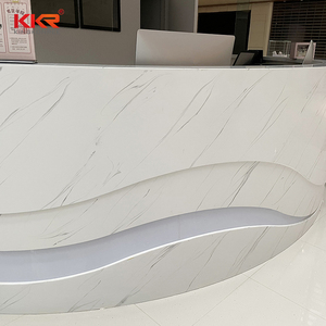 Đá Nhân Tạo Tùy Chỉnh KKR Bàn Quán Bar Thiết Kế Đặc Biệt Bàn Quán Bar Thức Ăn Nhanh - Product Image 2