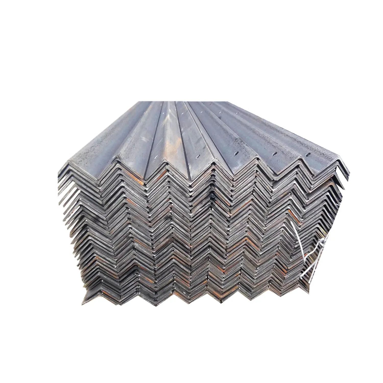 Barre d'angle galvanisée à chaud en acier à faible teneur en carbone, barre d'angle en acier à faible teneur en carbone, référence ASTM A36