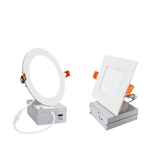 Dimmable 3CCT 5CCT Square Round Ultra-Thin Led 4&quot; 6&quot; <strong>8</strong>&quot; 10&quot; Pot <strong>Lights</strong> Recessed Ceiling <strong>Light</strong> Smd Led Panel <strong>Lights</strong> - Product Image 3